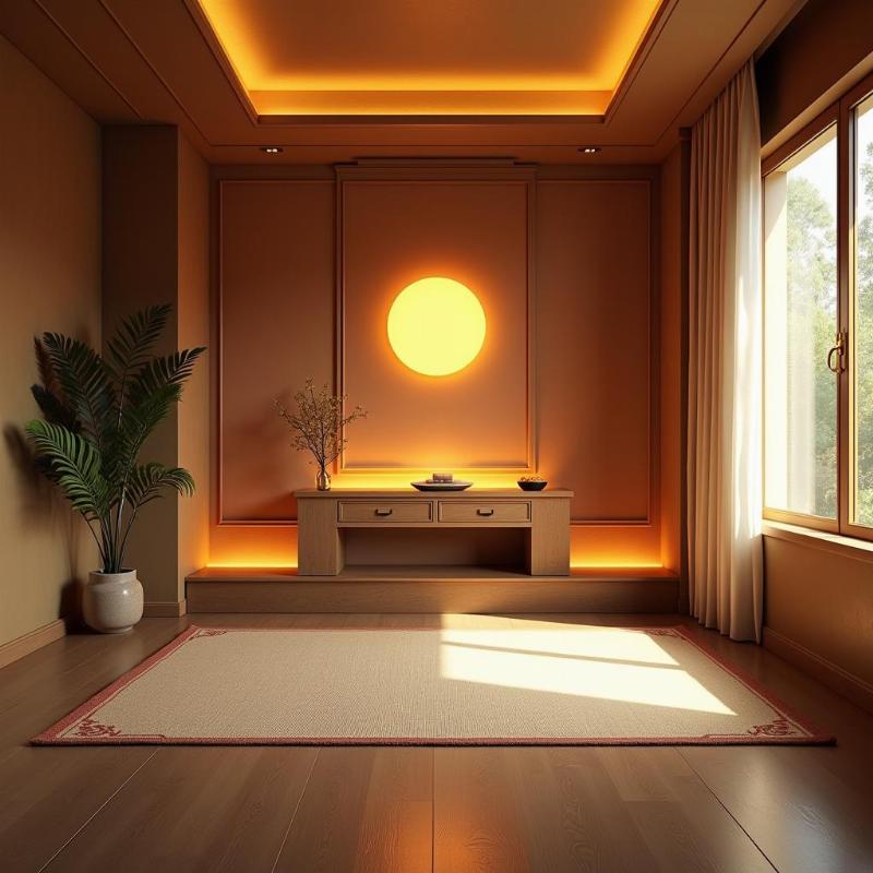 Bàn thờ gia tiên đặt đúng hướng phong thủy