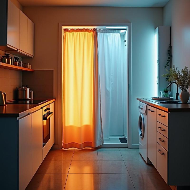 Bếp đối diện nhà vệ sinh gây xung khắc Thủy Hỏa, ảnh hưởng sức khỏe gia đình