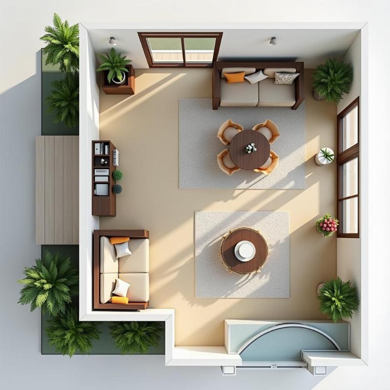 Bố trí không gian tầng mới hợp lý theo phong thủy để đón tài lộc