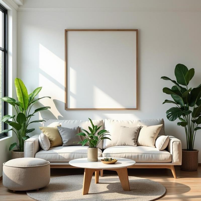 Trang trí cây xanh trong nhà ở để tạo năng lượng tích cực và thanh lọc không khí