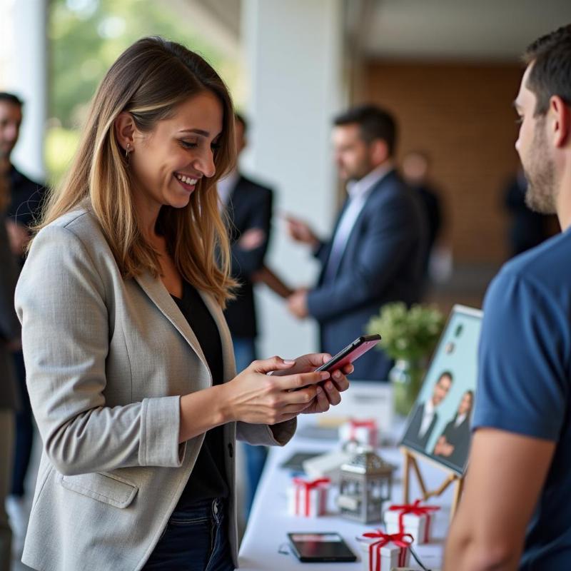Chuyên viên bất động sản duy trì liên hệ với khách hàng sau bán hàng qua Zalo và sự kiện offline