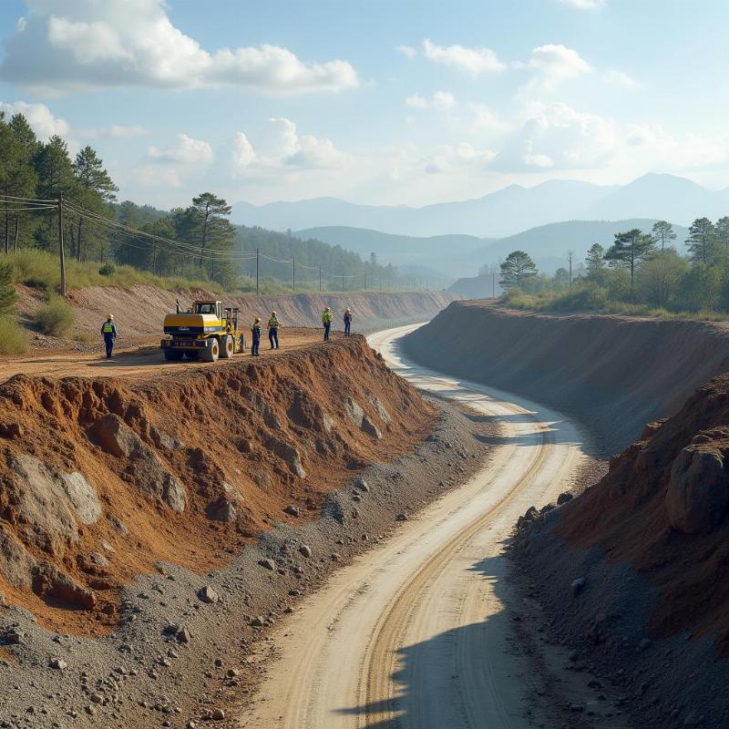 Tác động của địa thế đất đến xây dựng cơ sở hạ tầng