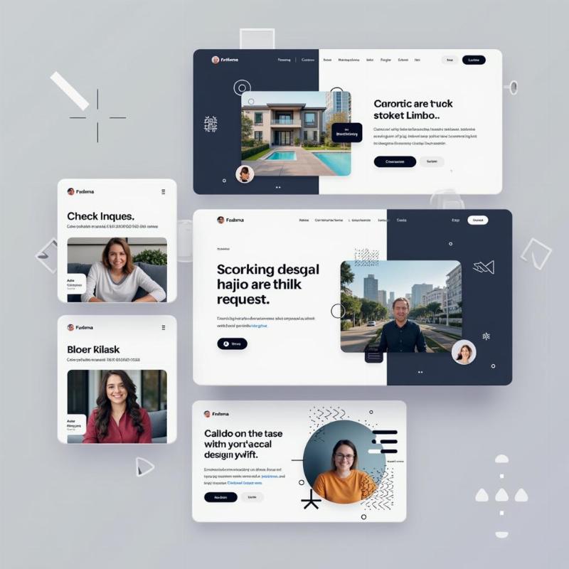 Thiết kế bất động sản cộng tác với Figma