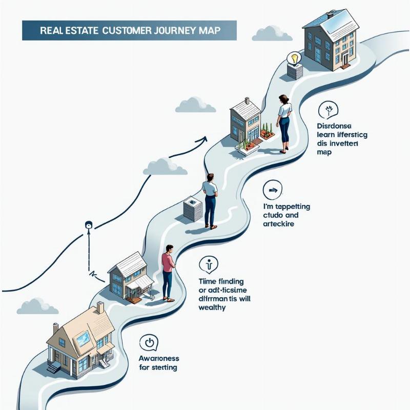 Hành trình khách hàng trong marketing bất động sản từ nhận biết đến quyết định