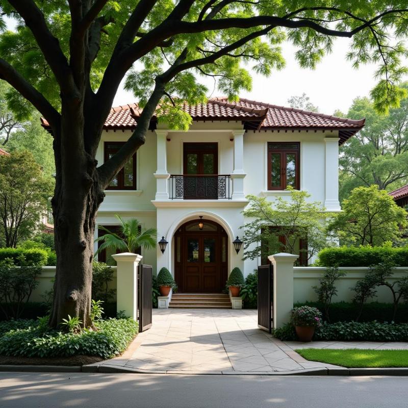 Biện pháp hóa giải phong thủy đất có đường đâm thẳng vào nhà