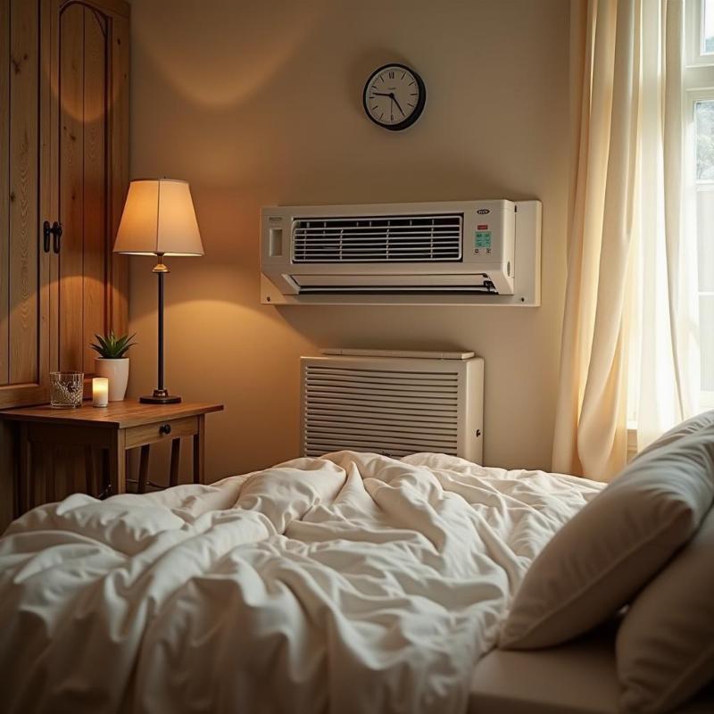 Cách lắp máy lạnh chuẩn phong thủy cho phòng ngủ nhỏ