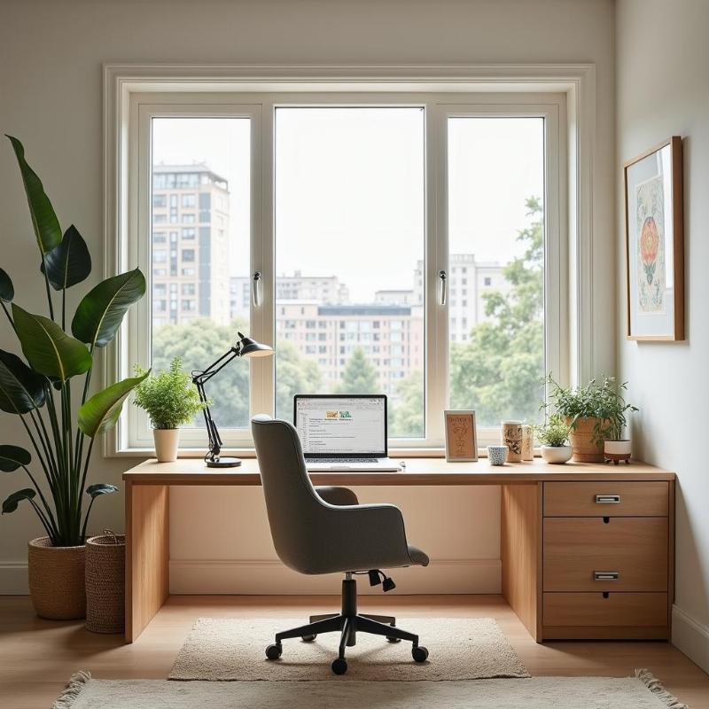 Cách bài trí vị trí văn phòng trong nhà hợp tuổi và phong thủy