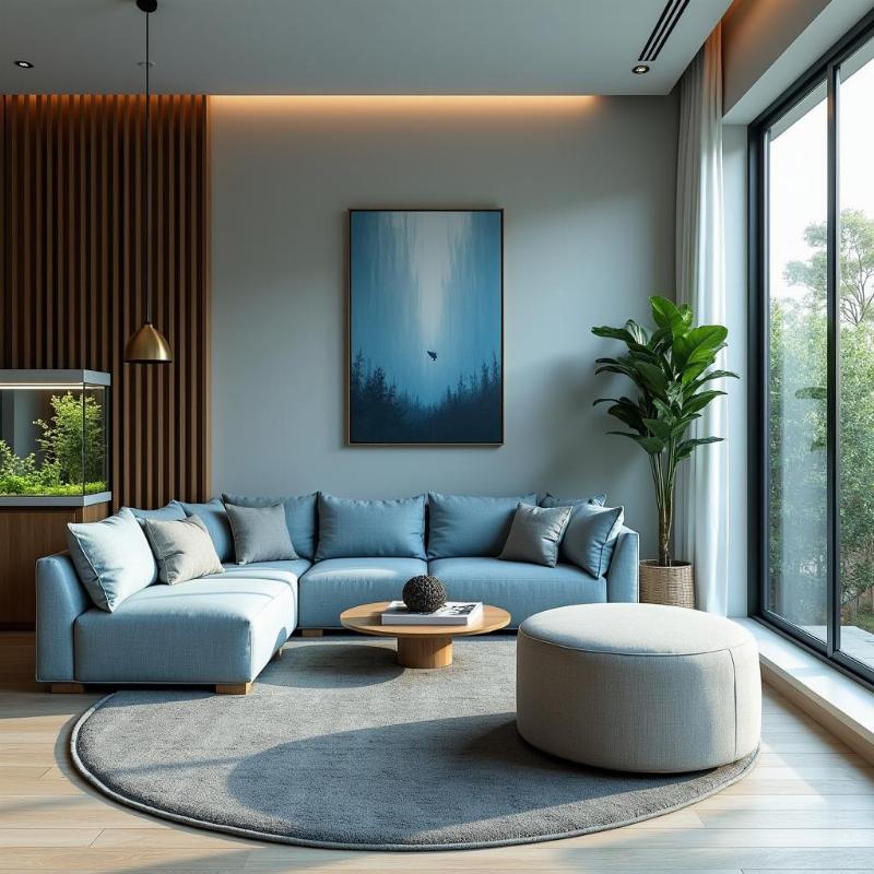 Không gian sống phong thủy cho người mệnh Thủy