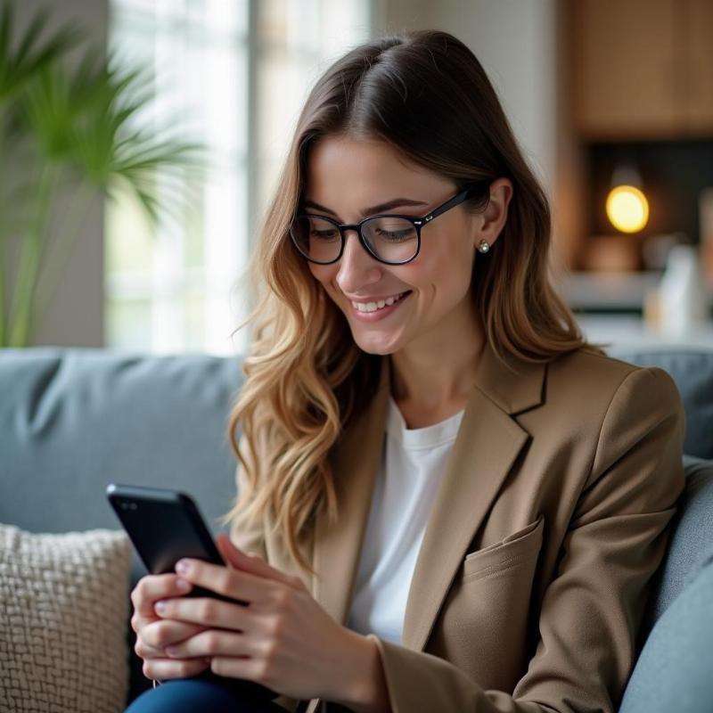 Chuyên viên bất động sản tương tác với khách hàng trên mạng xã hội để tạo sự kết nối bền vững