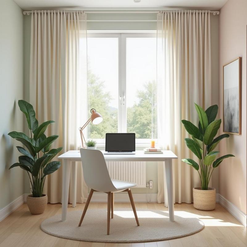 Màu sắc và ánh sáng phòng làm việc ảnh hưởng đến khả năng tập trung và sáng tạo