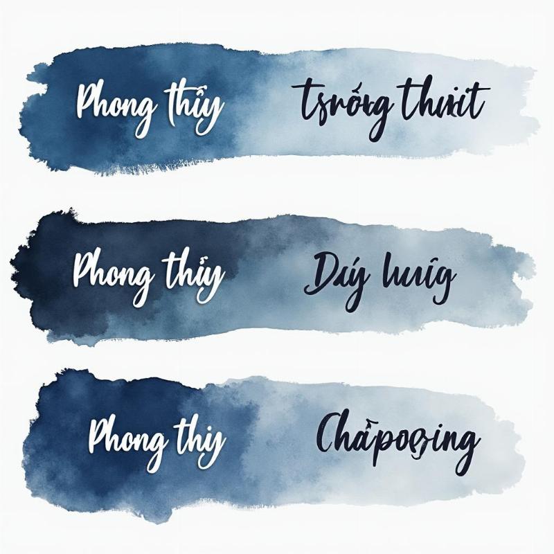 Màu sắc hợp phong thủy cho người mệnh Thủy theo ngũ hành