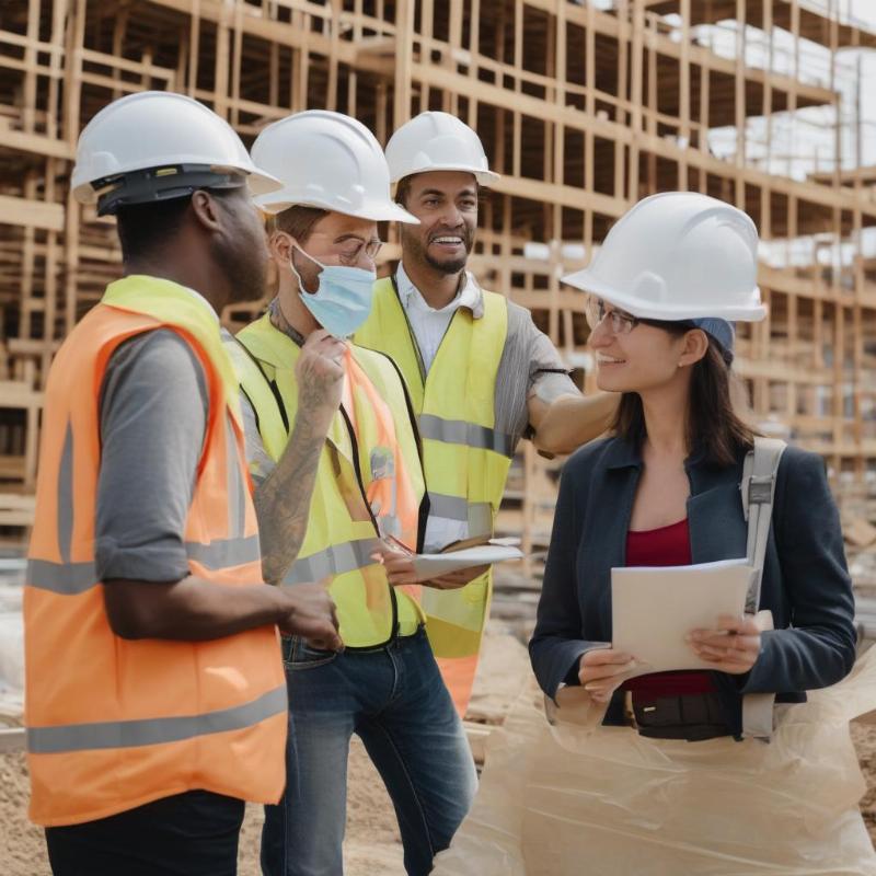 Khách hàng kiểm tra chất lượng thi công nhà ở giá rẻ