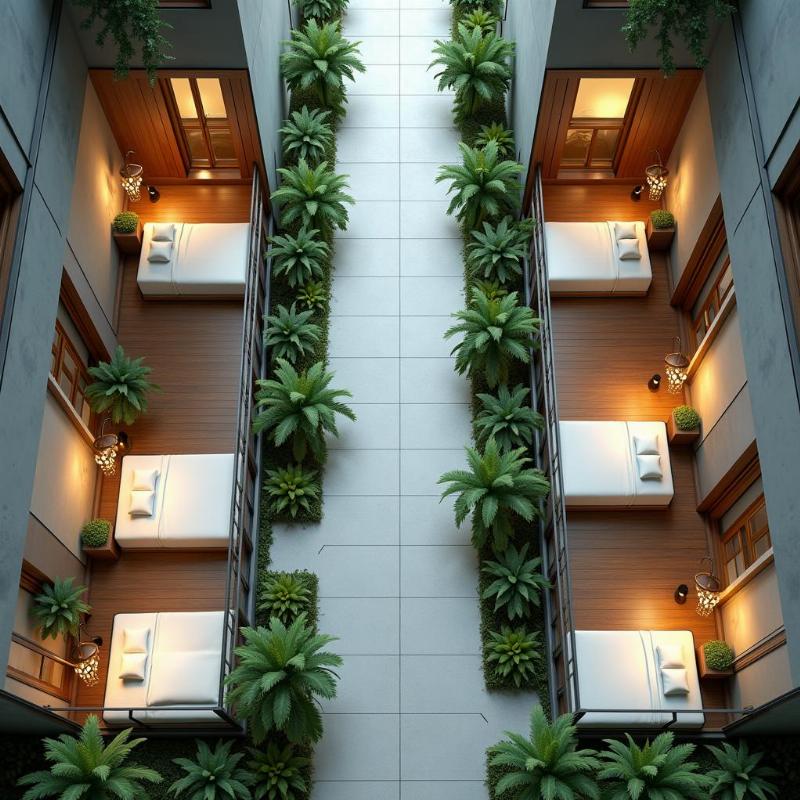 Thiết kế tổng thể dãy trọ chuẩn phong thủy để thu hút tài lộc