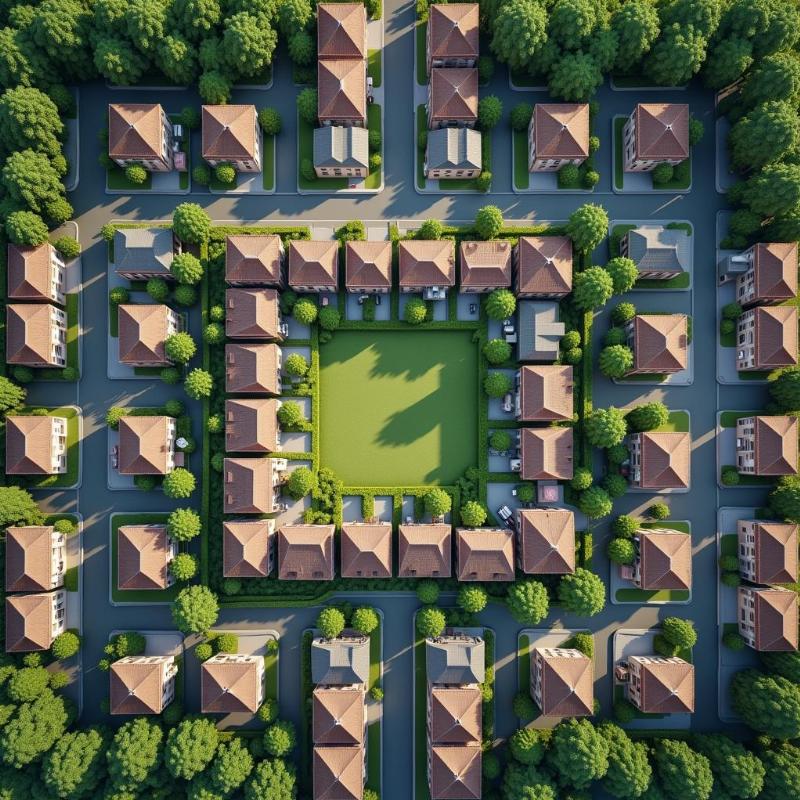 Quy hoạch khu dân cư dễ dàng với mảnh đất vuông vức, tối ưu hóa đầu tư và phát triển