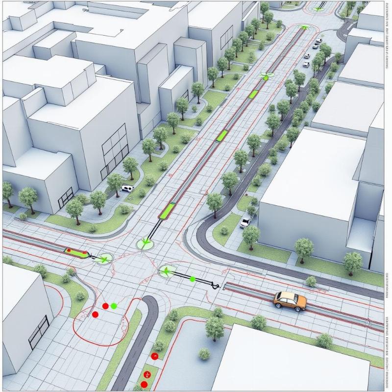 Quy hoạch phát triển hạ tầng đường phố cuối hẻm