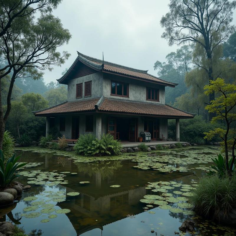 Những sai lầm khi đặt hồ cá trước cửa nhà làm ảnh hưởng xấu đến phong thủy