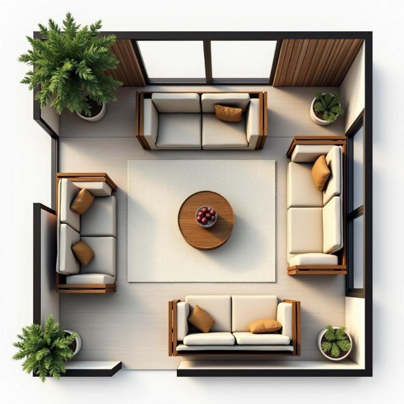 Bố trí nội thất theo phong thủy để hóa giải hướng nhà phạm Ngũ Quỷ