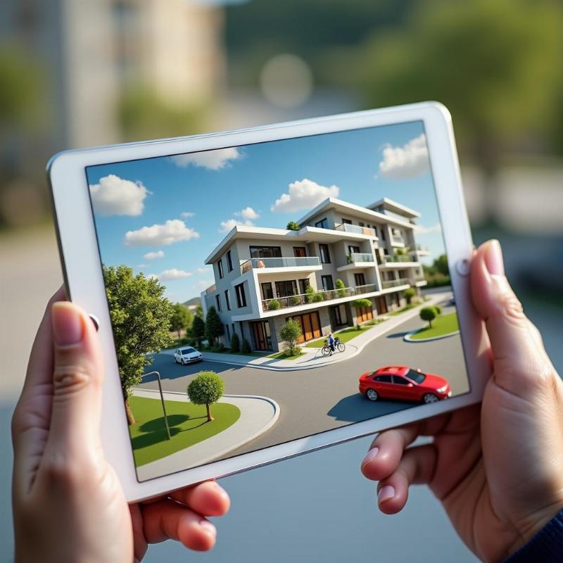 Ứng dụng AR trong brochure bất động sản giúp tăng trải nghiệm khách hàng