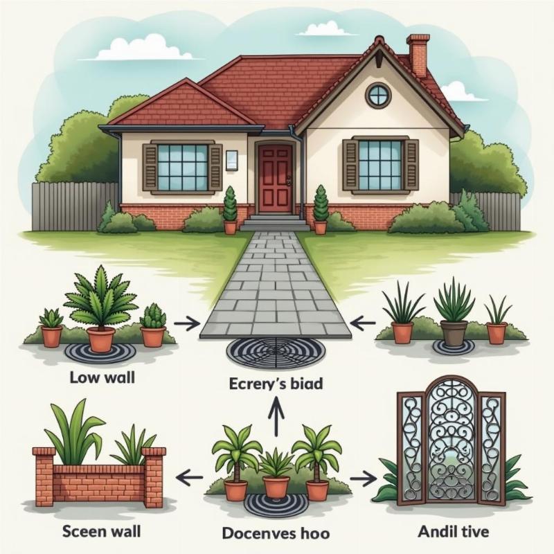 Mảnh đất có hố ga trước cửa và cách hóa giải