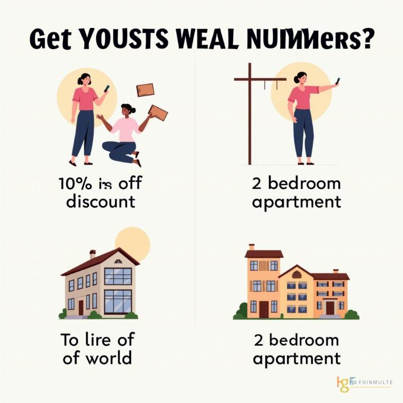 Sử dụng con số cụ thể trong tiêu đề bất động sản